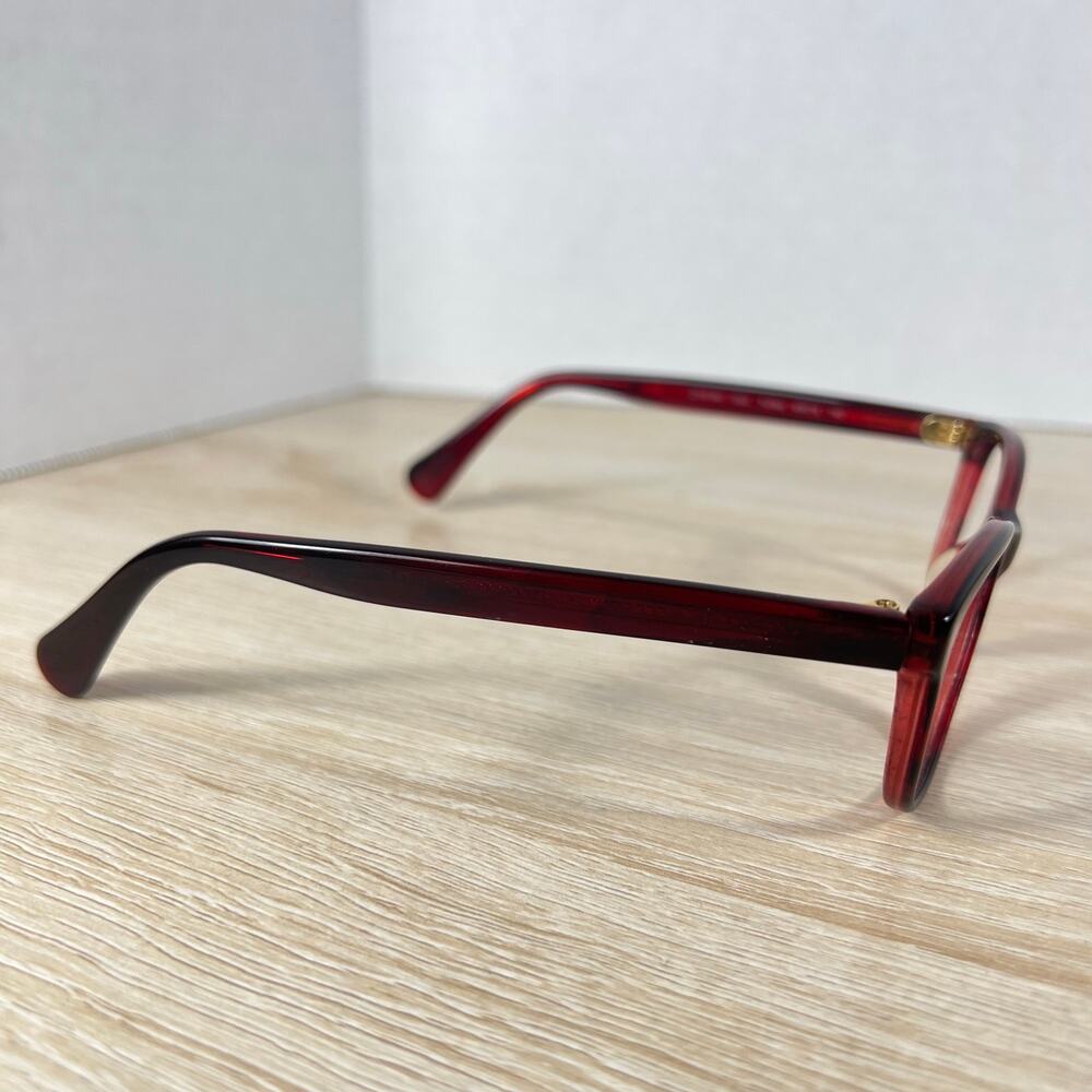 Oliver Peoples OV5194 1053 Follies Eyeglasses Red Frames Only 49-16-140 Italy - Picture 2 of 10